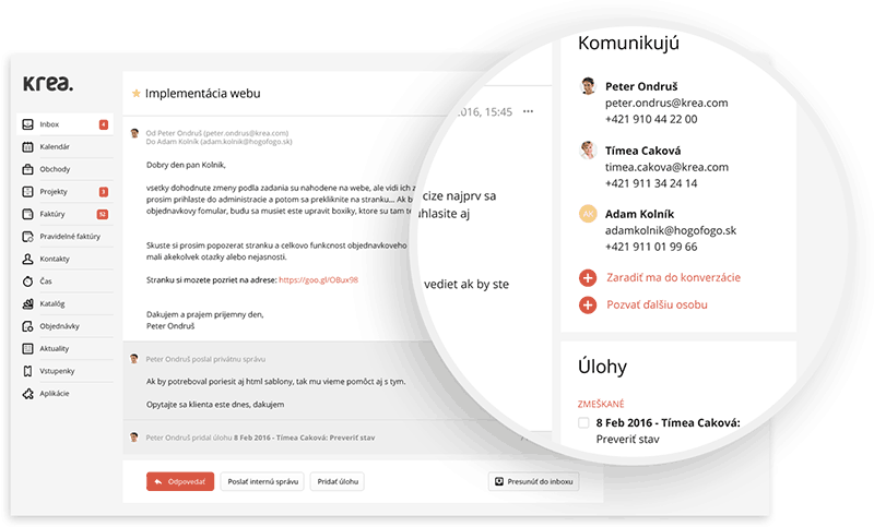 Zoznam komunikujúcich